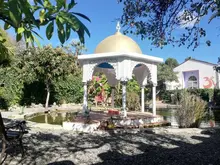 Garten der Casa el Morisco bei Basenfastenwoche mit Intervallfasten mit Fastenbegleiterin Doris Faßler