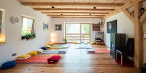 Yoga im Oberpiskoihof, Südtiroler Dolomiten, Buchingerfasten, Saftfasten, Suppenfasten, Früchtefasten