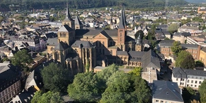 Bild der Stadt Trier von oben aus der Vogelperspektive, Fasten nach Buchinger